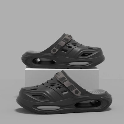 Men's Slippers With Thick Sole, Non-Slip EVA Outsole