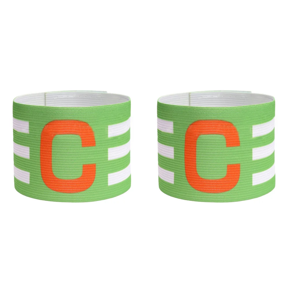 1-3pc Kid Adults Football Captain Armband Soccer Arm Band Leader Competition Gift Soccer Captain Group Armband Football Training