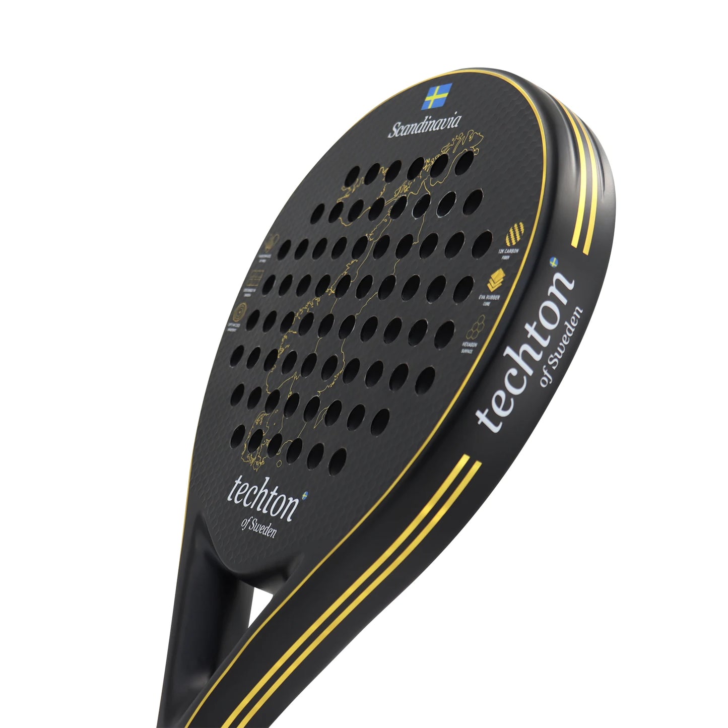 Pala Padel Raquetas de Tenis Racket Paddle Racquet EVA Soft 100%/3K/12K Carbon Fiber 3D Hexgon Paddle with Padel Bag Accessories