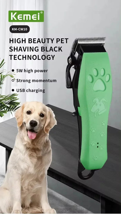 Pet Hair Trimmer Rechargeable Adjustable For Cats And Dogs