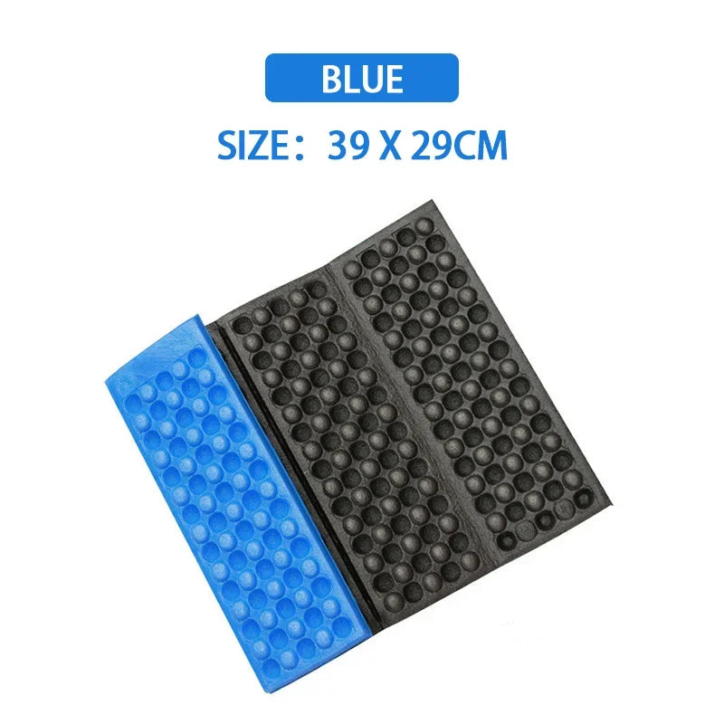 Honeycomb Massage Mat 6-Fold XPE Cushion Outdoor Hiking Camping Training Park Foldable Pillow Picnic Sitting Moisture-proof Pad