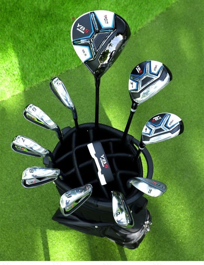 PGM New Golf Club Set for Men 11 Pcs Beginner's Training Golf Rod Men's Golf Set Right Hand Combo Set MTG073