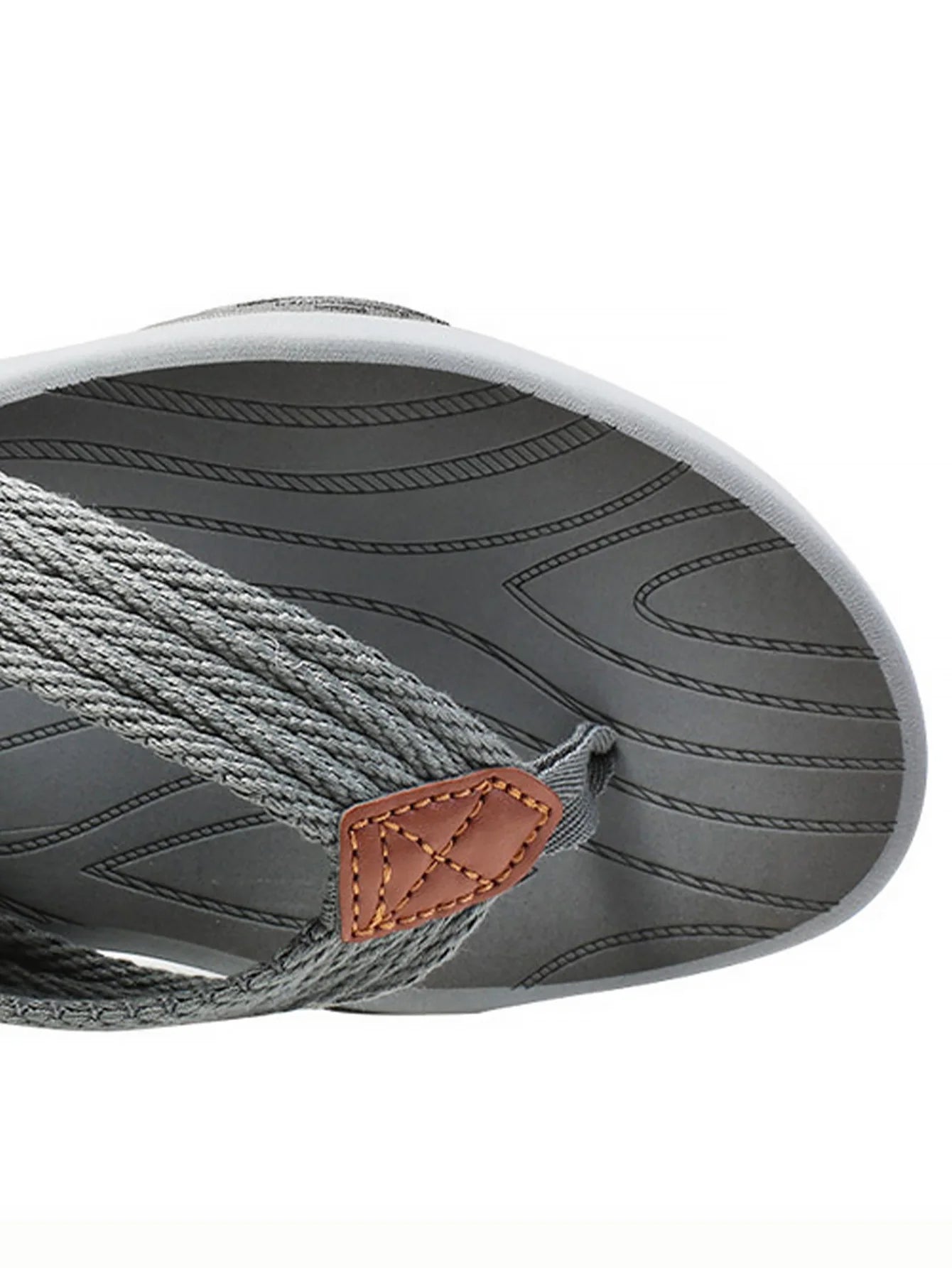 Men's EVA Flip Flops Slip On Beach Slippers Flat Sole Non Slip