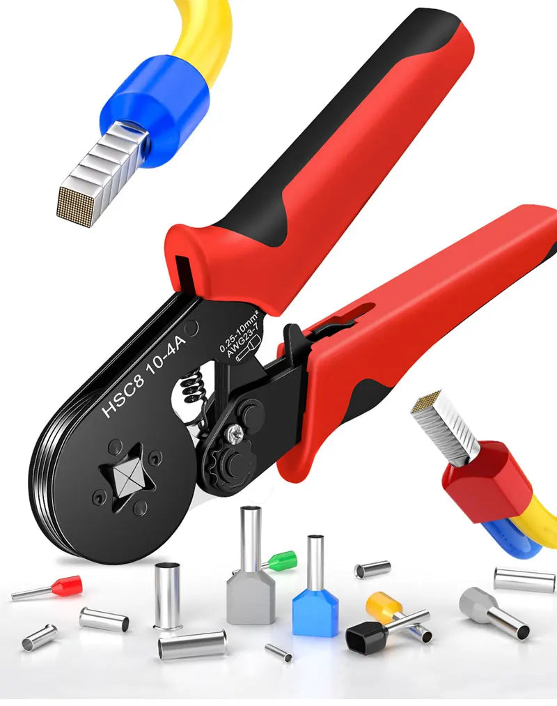 Electrical Tube Insulated Terminal VE Tubular Crimp Terminals Wire Cable Connector Ferrules Terminal Connectors Kit