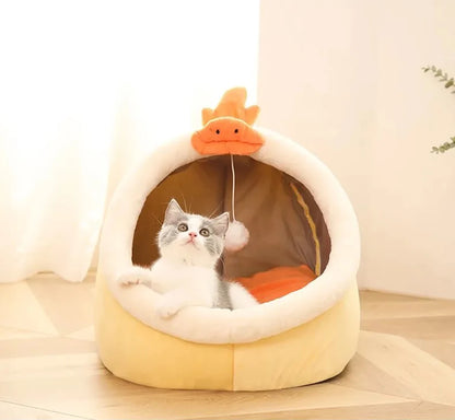 Removable Washable Cat And Dog Bed Soft Sleeping Mat