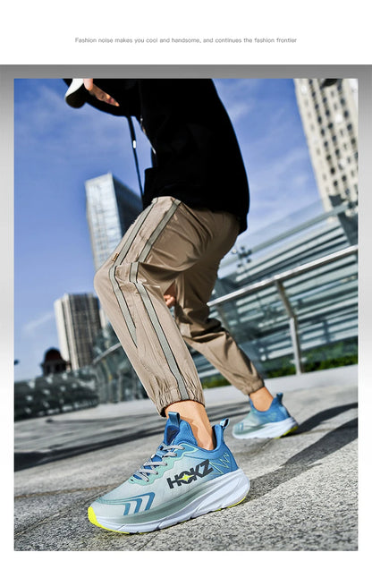 Carbon Plate Air Cushion Running Shoes Unisex Cushioned Walking Shoes