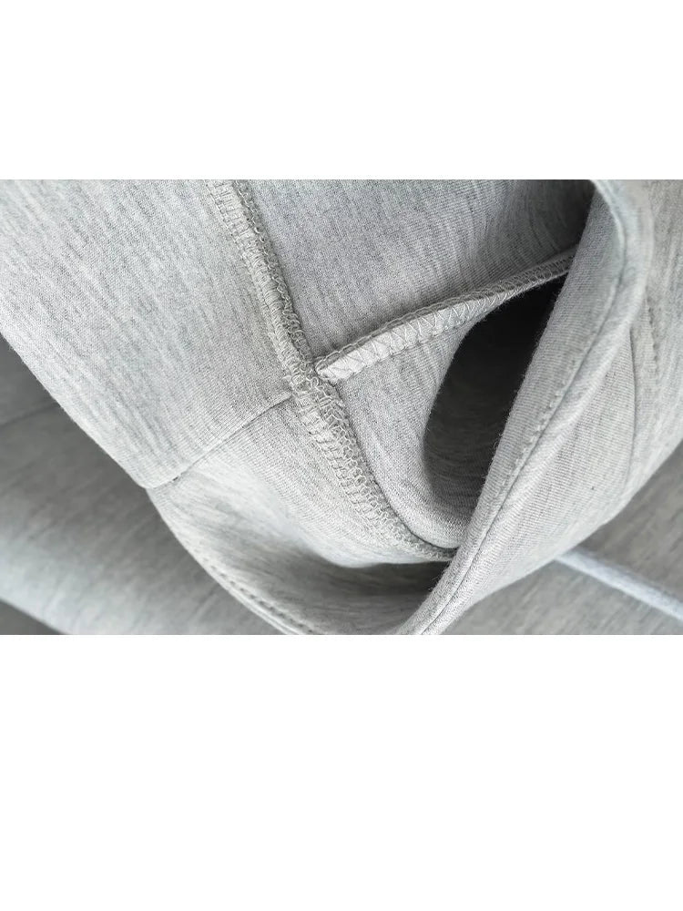 HH 2025 Casual Women's Soild Zipper Hoodie Long Sleeve Big Pocket Zipper Jacket With Hood Female Loose Outerwear Coat Tops