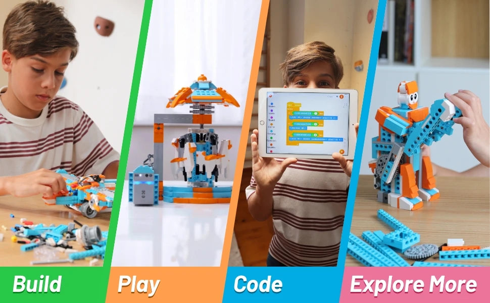 Apitor Robot S 10 in 1 Coding Toys educational Robotics age Block STEAM  Educational Toys Birthday gifts for boys girls coding