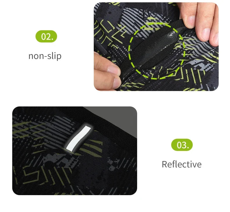 MAP BROTHER W1001 Woven Elastic Sports Waist Bag Pack Running Race Number Belt For Triathlon Marathon Cycling Mountaineering Bag