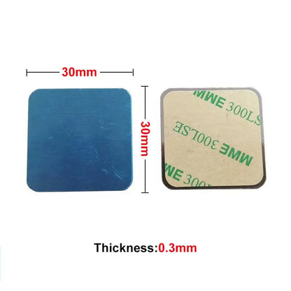 10 Pack Metal Plate Disks For Magnetic Phone Holder, Iron Sheets
