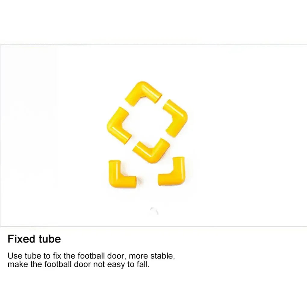 Indoor mini folding football soccer ball goal post net set pump kids sport outdoor home game toy child birthday gift plastic