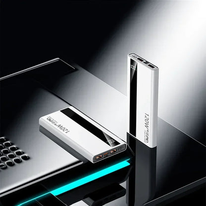 Power Bank 50000mAh 120W Fast Charge External Battery