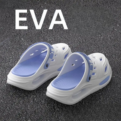 Men's Slippers With Thick Sole, Non-Slip EVA Outsole