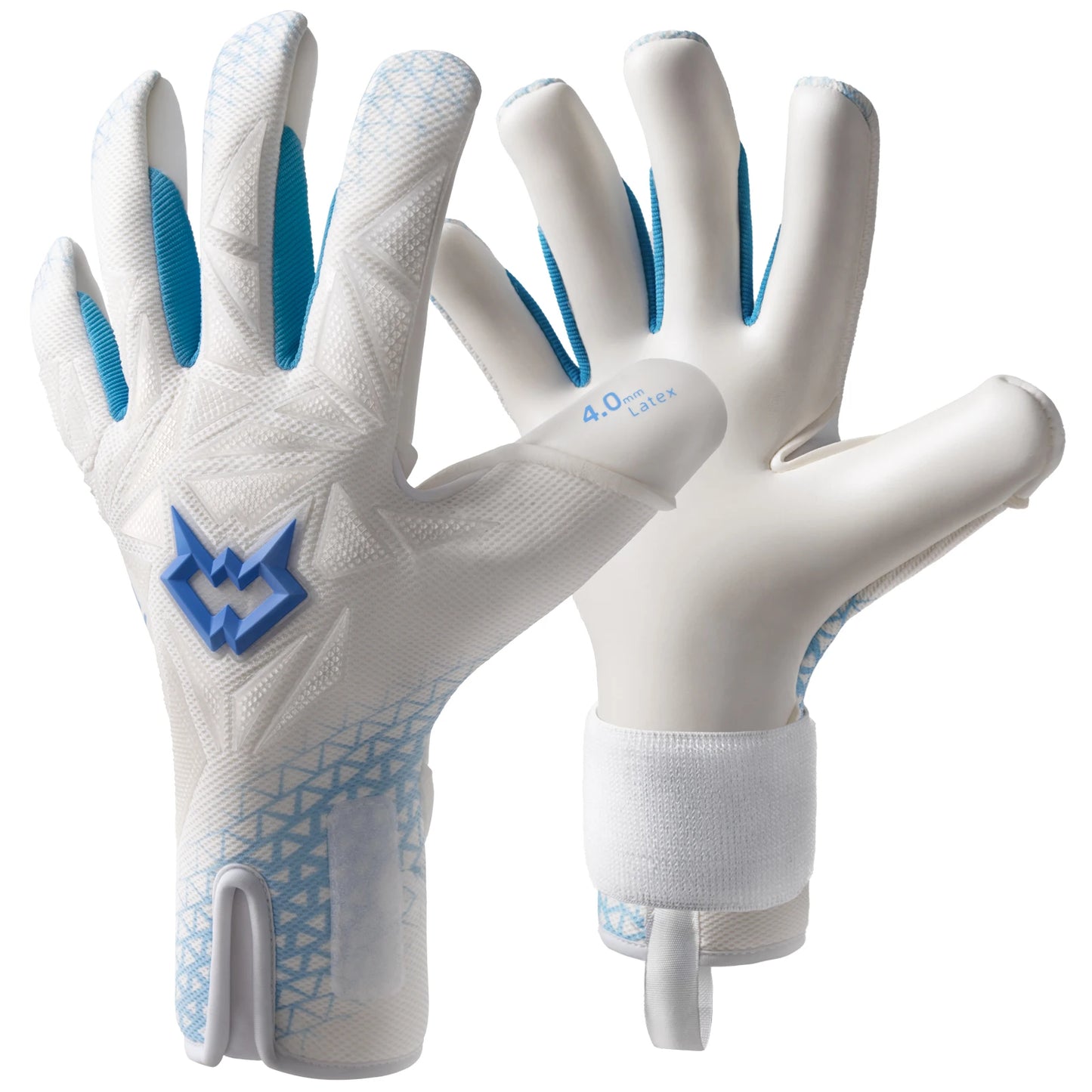 WVVOU Soccer Goalie Gloves,breathable football gloves,with 4+3mm adhesive super grip latex palm