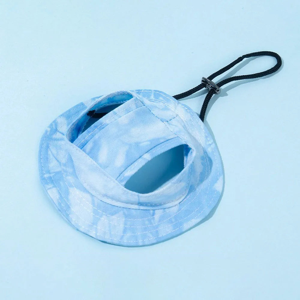 Cat Sun Hat with Ear Holes – Breathable UV Protection Cap