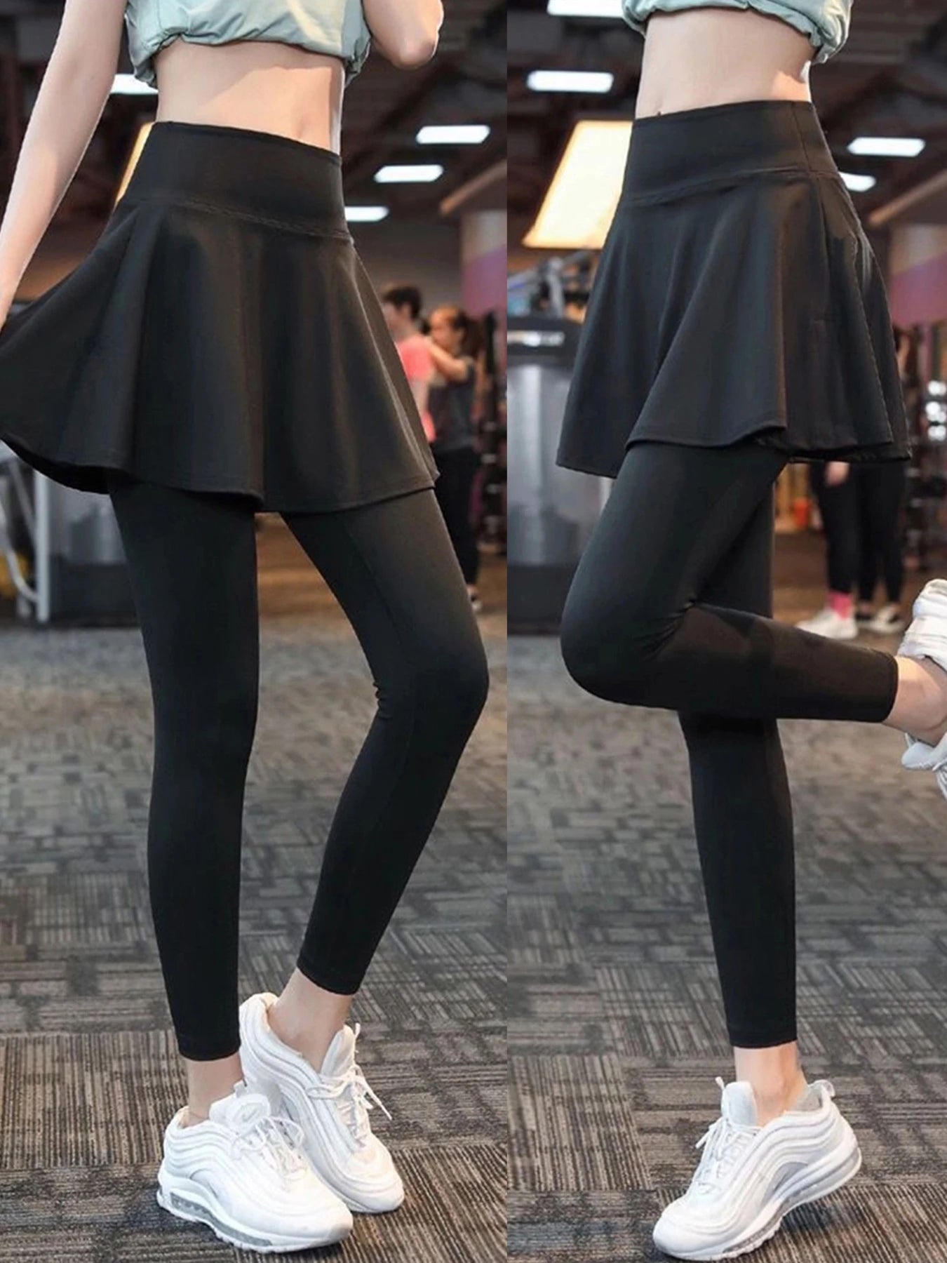 Women's Sports skirt Casual High Waist Gym  Running Fitness Cycling Casual Skirt Golf Tennis Fitness Comfortable