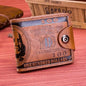 Large Capacity Men’s Leather Wallet – Fashion Card & Money Holder