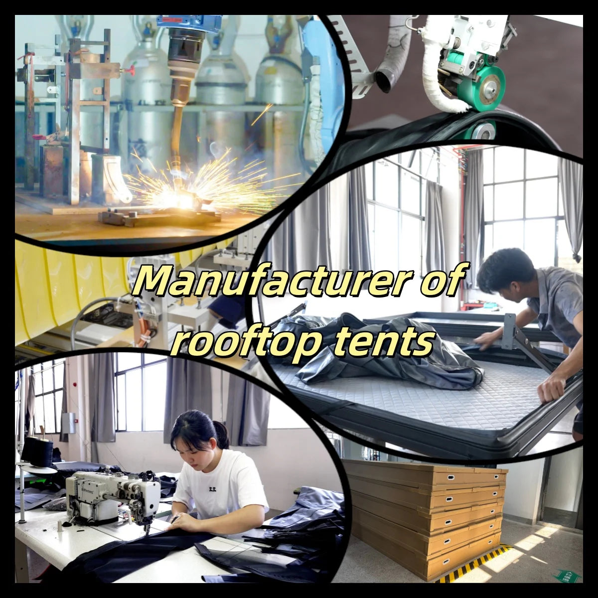 Aluminum Four-Person Rooftop Tent, Hard Shell, Closed Size 212x131x19 cm