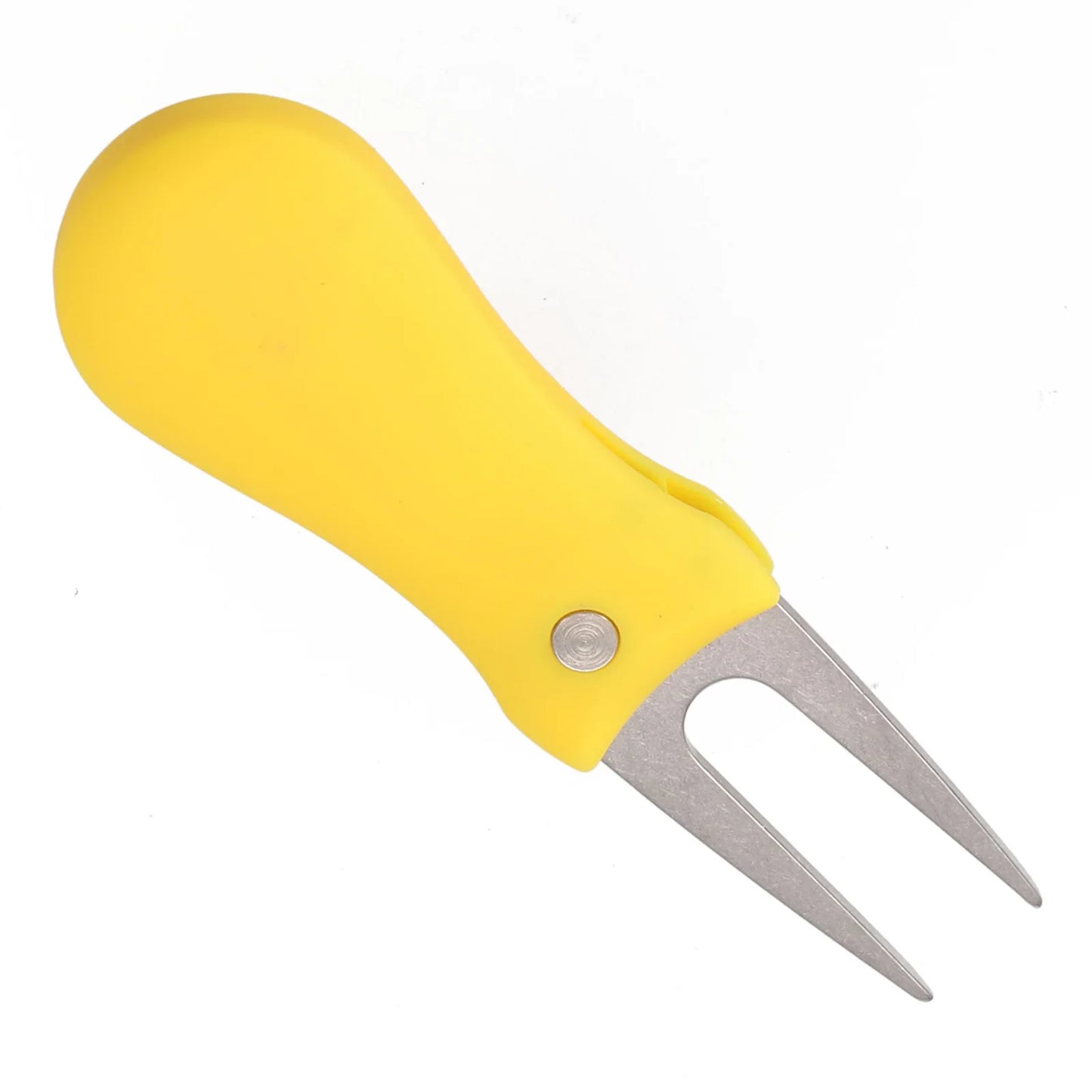 1pc Golf Divot Repair Tool With Ball Marker Pitch Mark Fork Golf Pitchfork Hot Sale Golf Accessories Putting Fork Golf Training