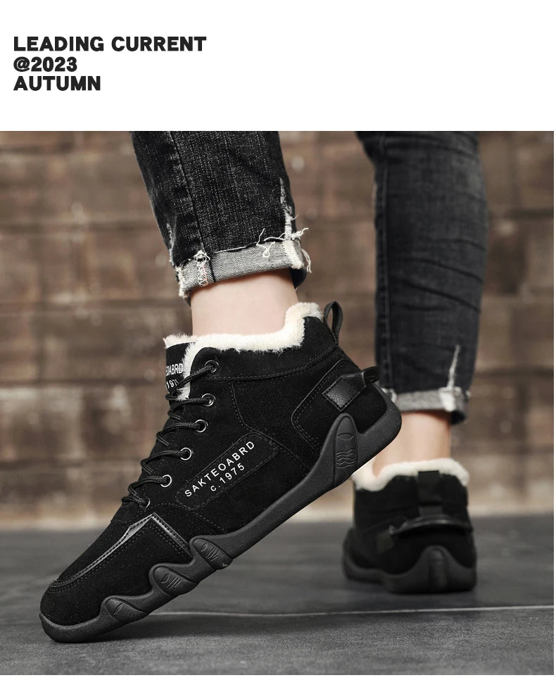 Men's Lace-Up Running Shoes, Casual Sneakers, Rubber Outsole, PU Insole