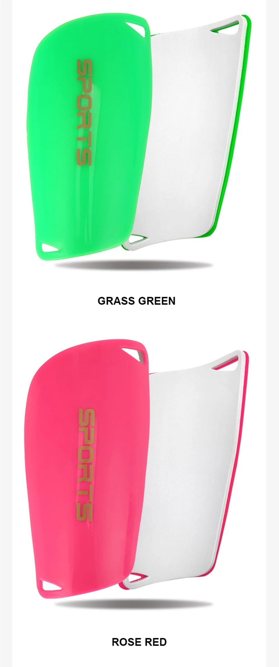 Loogdeel Sport Soccer Football Shin Guard Socks Pads EVA Cushion Protection Reduce Shocks and Injuries for Kid Youth Boys Girls