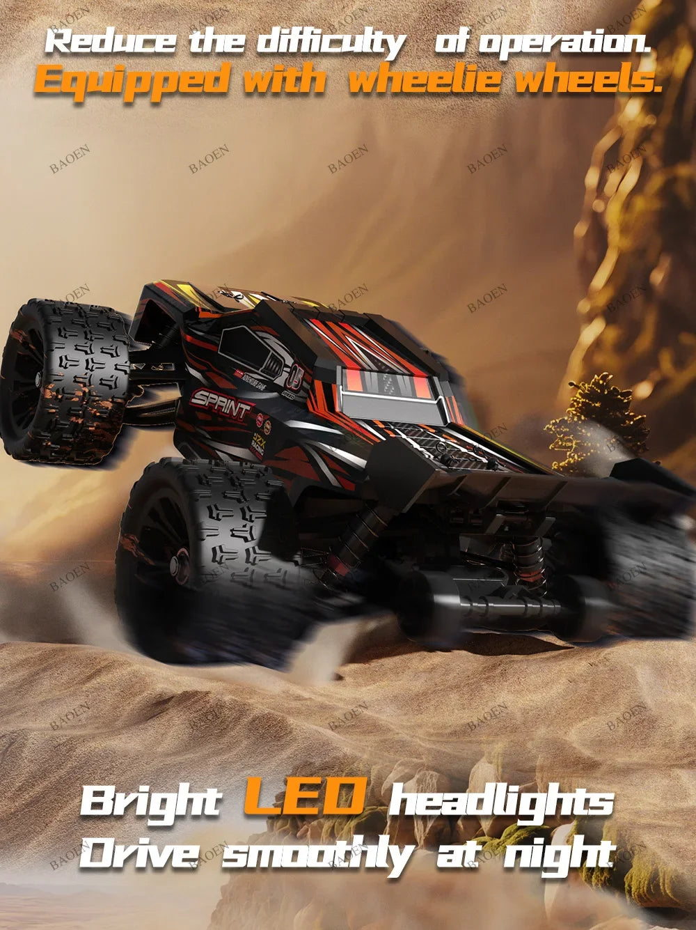 SCY9522PRO 85KM/H High Speed RC Car Brushless 4WD Off-Road Drift Remote Control Car 1:16 Professional Racing Cars SCY9522 50KM/H