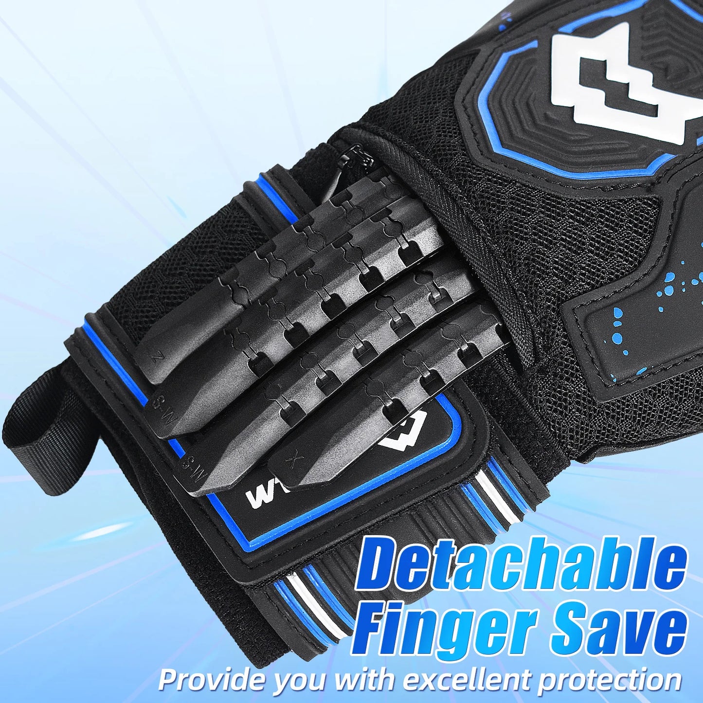 Soccer Goalie Gloves Youth Adult, Pro-Level Goalkeeper Gloves, High Performance Soccer Gloves with Pro-Tek Fingersave,
