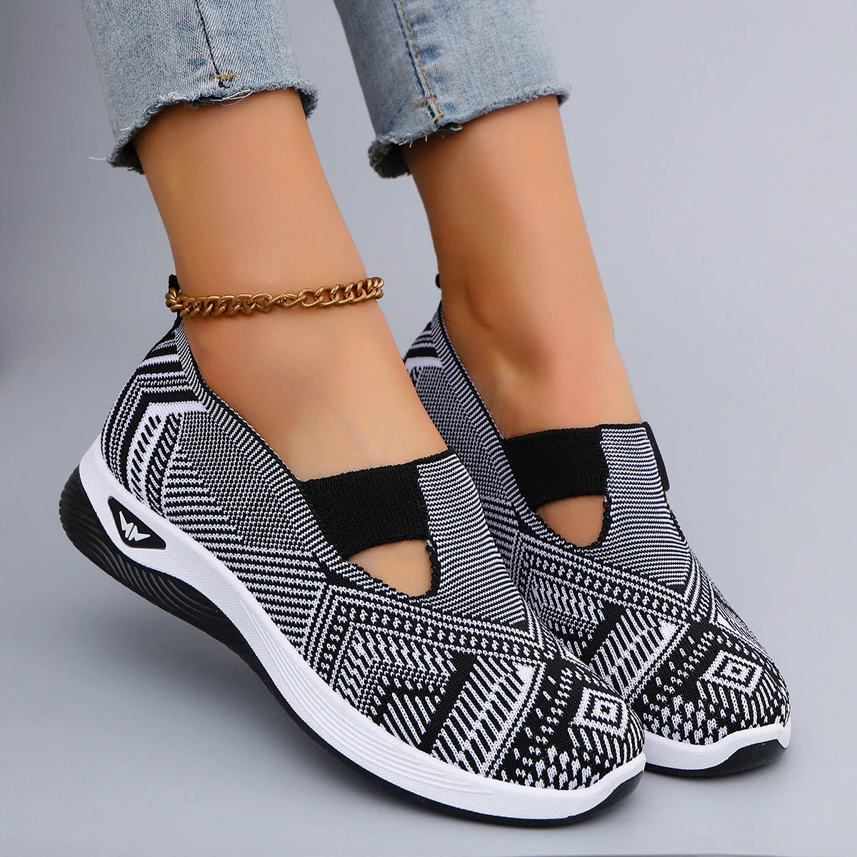 Women's summer breathable mesh flat shoes women's shoes casual sneakers shoes, clearance free shipping