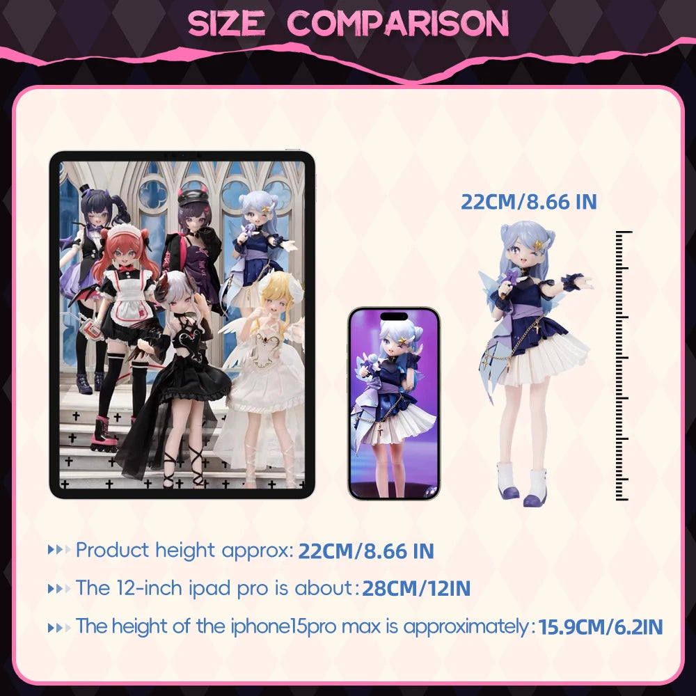 In Stock Neo Eden Mjd Doll Blind Box Light Nightmare Twin Series Movable Joint Doll Anime Figure Collectible Toy Boy Girl Gifts