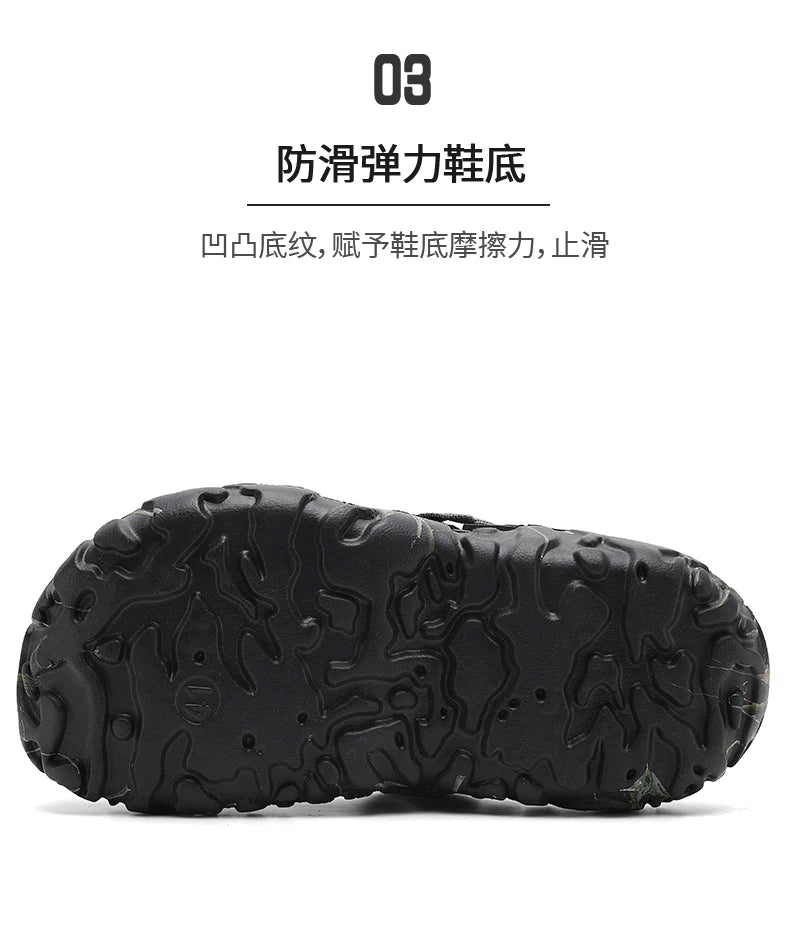 Men Slippers Summer Sandals EVA Platform Garden Shoes Unisex Flat Shoes Women Bedroom Slides High Quality Lightweight Beach