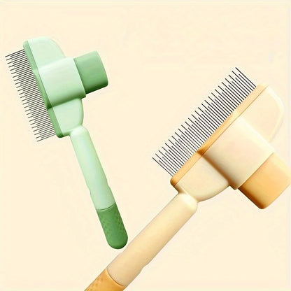 Hair Remover Brush and Comb, Plastic, For Long-Haired Cats and Dogs
