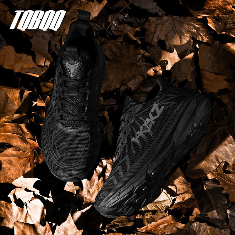 Carbon Plate Air Cushion Running Shoes Unisex Cushioned Walking Shoes