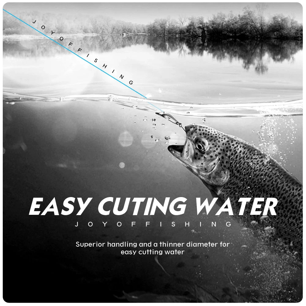 JOF 300M 500M 1000M 8 Strands 4 Strands 18-88LB PE Braided Fishing Wire Multifilament Super Strong Fishing Line Japan Multicolor