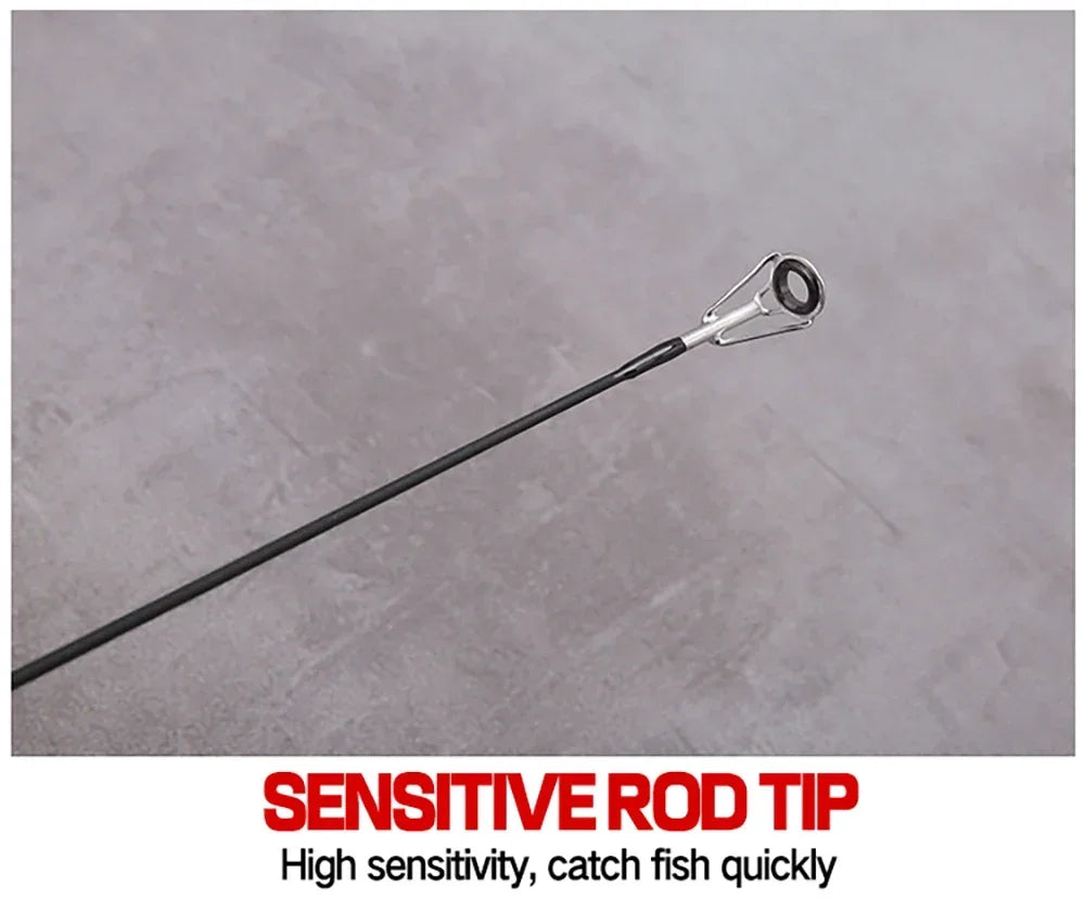 Telescopic Lure Rod 1.5M 1.8M 2.1M 2.4M Carbon Spinning Rod Baitcasting Fishing Pole 8g-25g Wooden Handle Casting Fishing Tackle