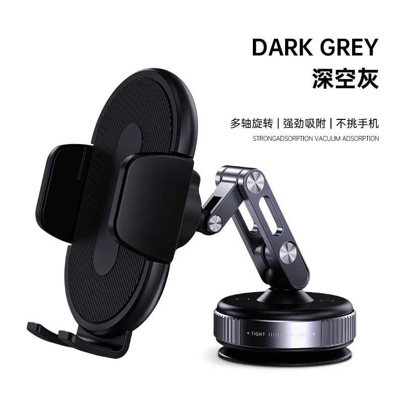 New Car Magnetic Mobile Phone Holder 360 Degree Rotation, Vacuum Adsorption, No Need To Charge, Suitable for Car Navigation