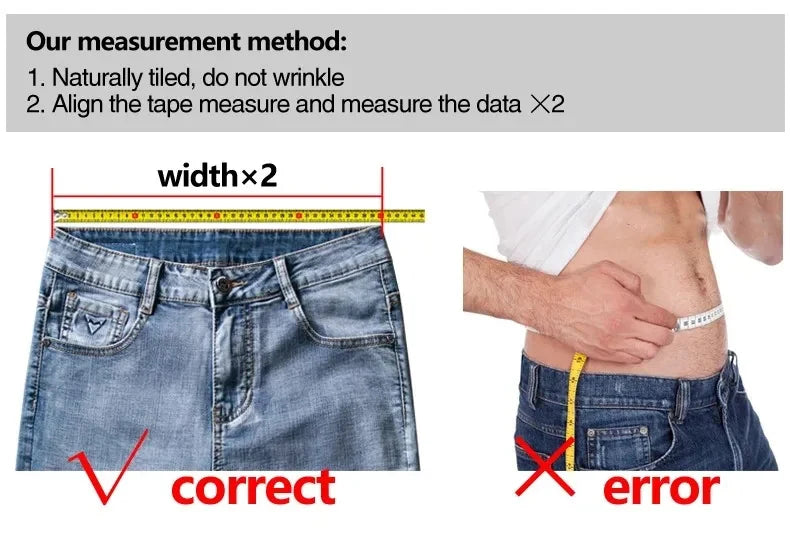 Men's Baggy Denim Jeans Loose Straight Wide Leg Trousers Solid Color