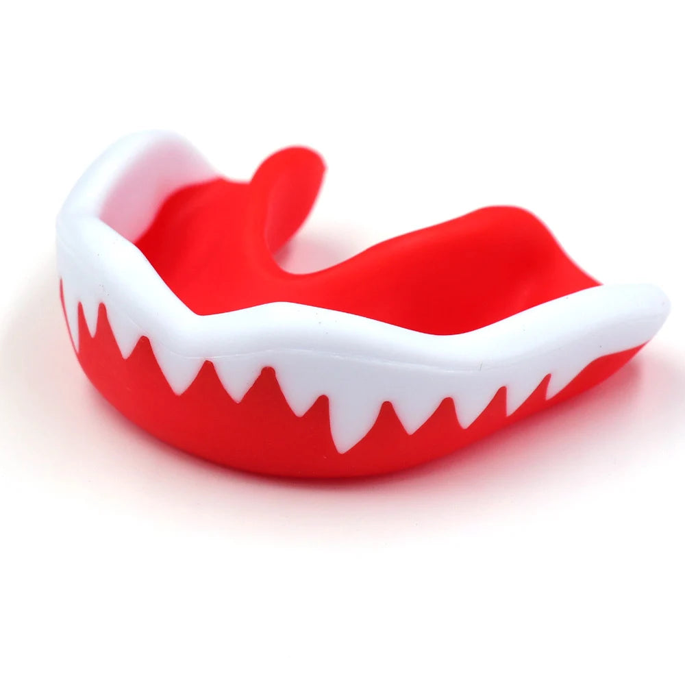 Boxing MMA Wrestling Mouth Guard, Football Rugby Sports Gum Shield, Slim Fit Design for Maximum Teeth Protection and Comfort
