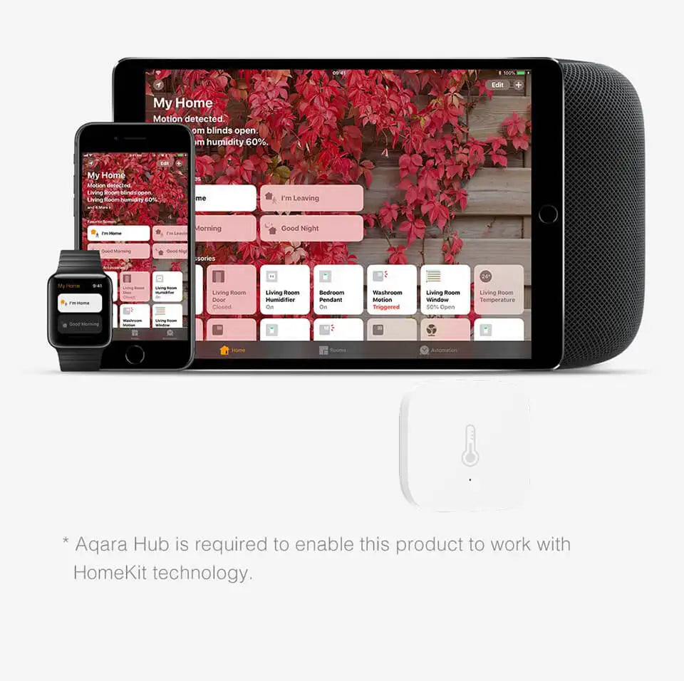 Original Aqara Temperature And Humidity Sensor Zigbee Smart Air Pressure Environment Sensor Smart Home For Mi home Homekit APP