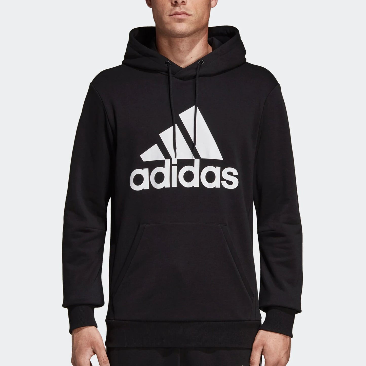 Adidas Genuine Men's Big Logo Hooded Sweatshirt DQ1461
