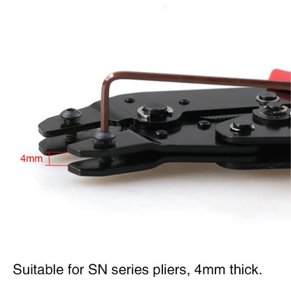 6 In 1 Crimping Pliers Kit With Five Jaws For 2.8 4.8 6.3 Terminals Insulated