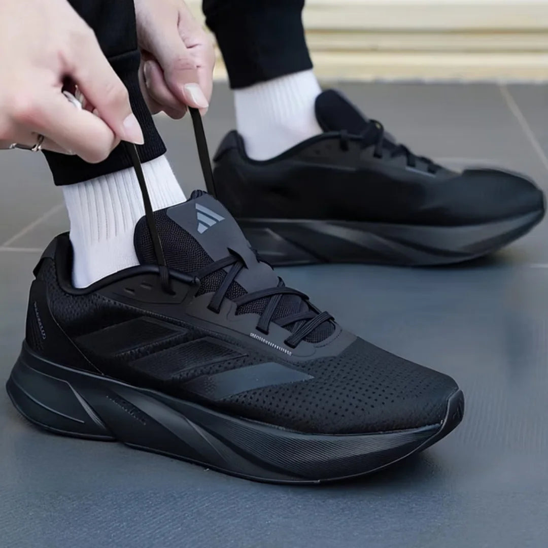 Unisex Running Shoes Mesh Upper EVA Midsole Rubber Outsole Black