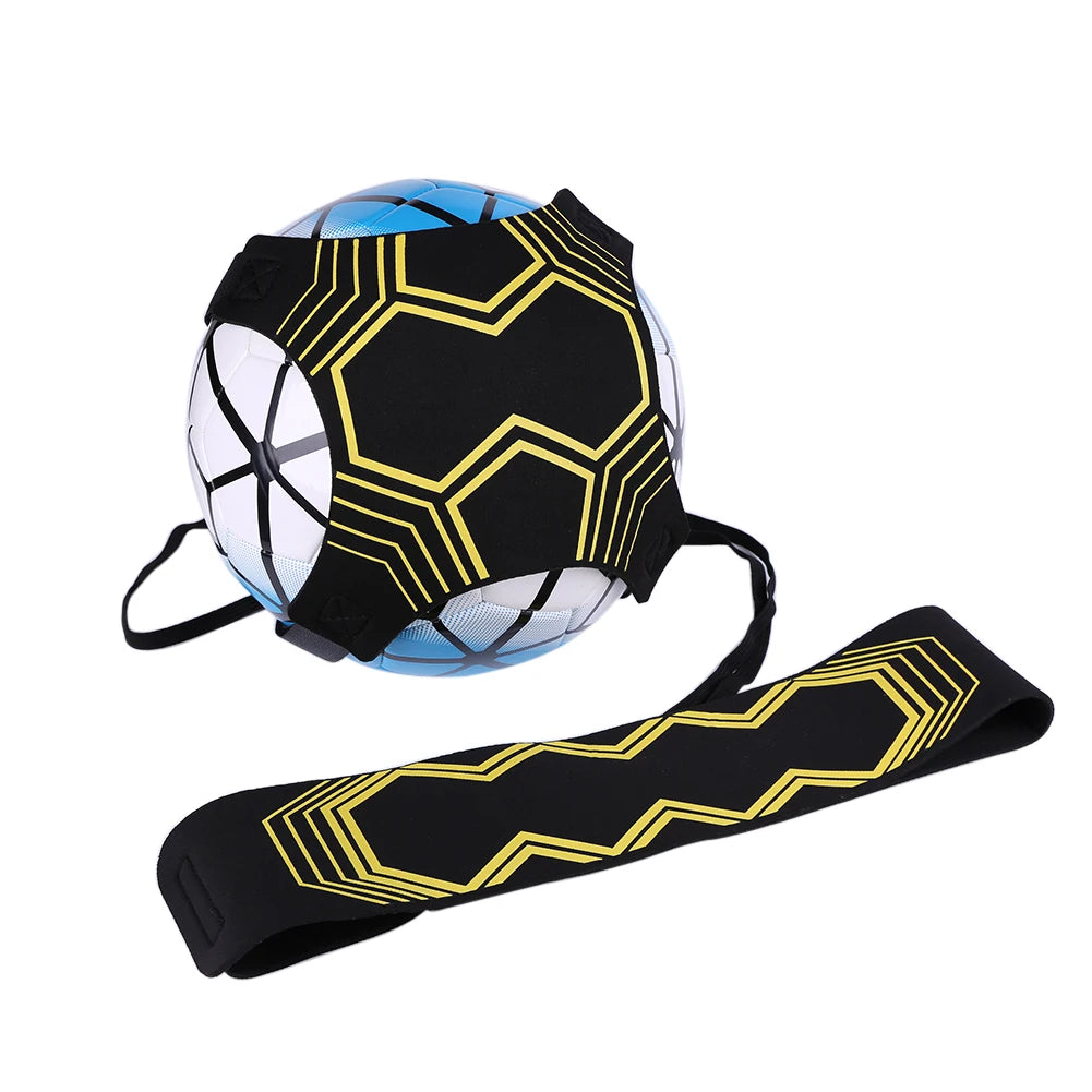 5-1pcs Football Kick Trainer Adjustable Soccer Ball Training Solo Soccer Trainer Belt with Elastic Auxiliary Fitness Equipment