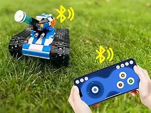 6-In-1 Steam Robot Building Kit With Remote Control For Kids