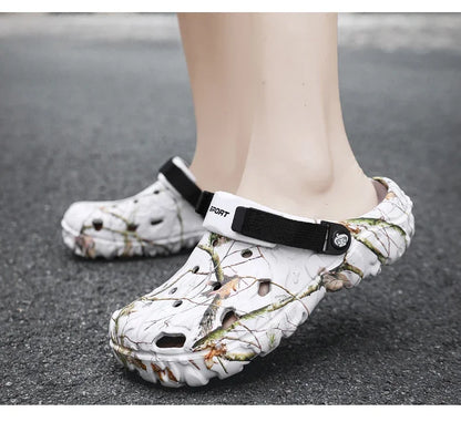 EVA Platform Slippers Unisex Beach Slides Indoor Outdoor Garden Sandals