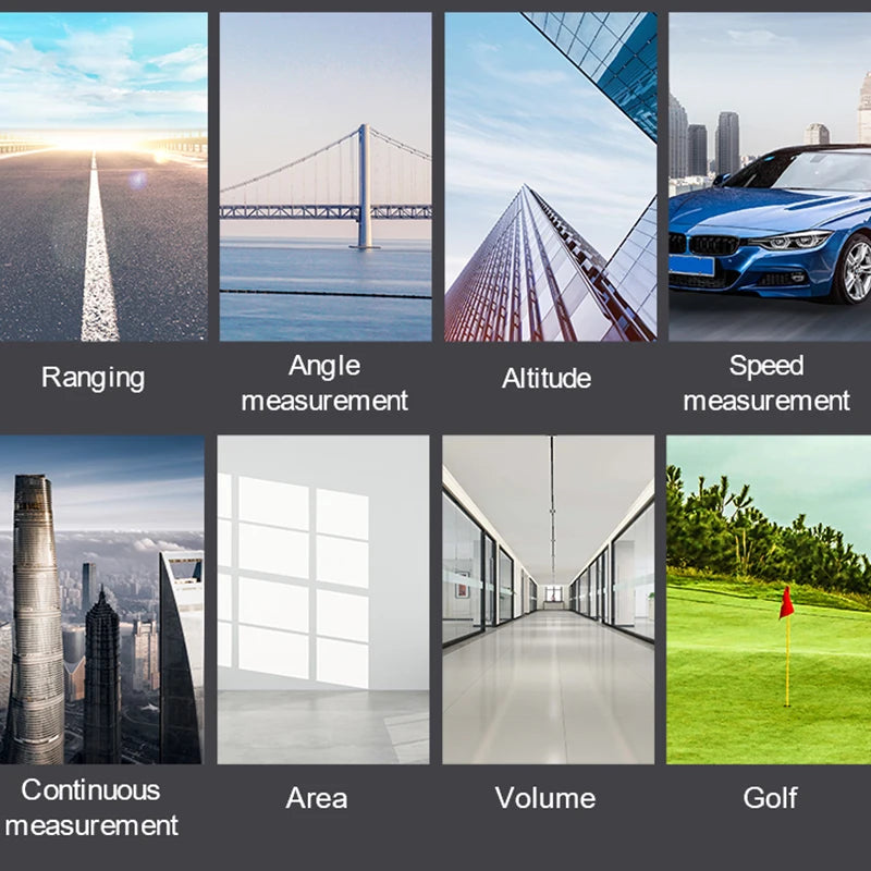 Nohawk Professional Golf Laser Rangefinder with Slope Compensation Distance Lazer Meter for G Sport Hunting Survey