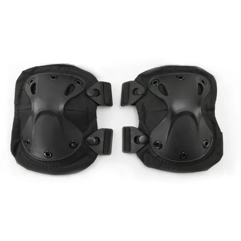 Outdoor Tactical Protective Gear 4pcs Knee Pads Elbow Pads For Cycling Mountaineering Hiking Outdoor Sports Protection