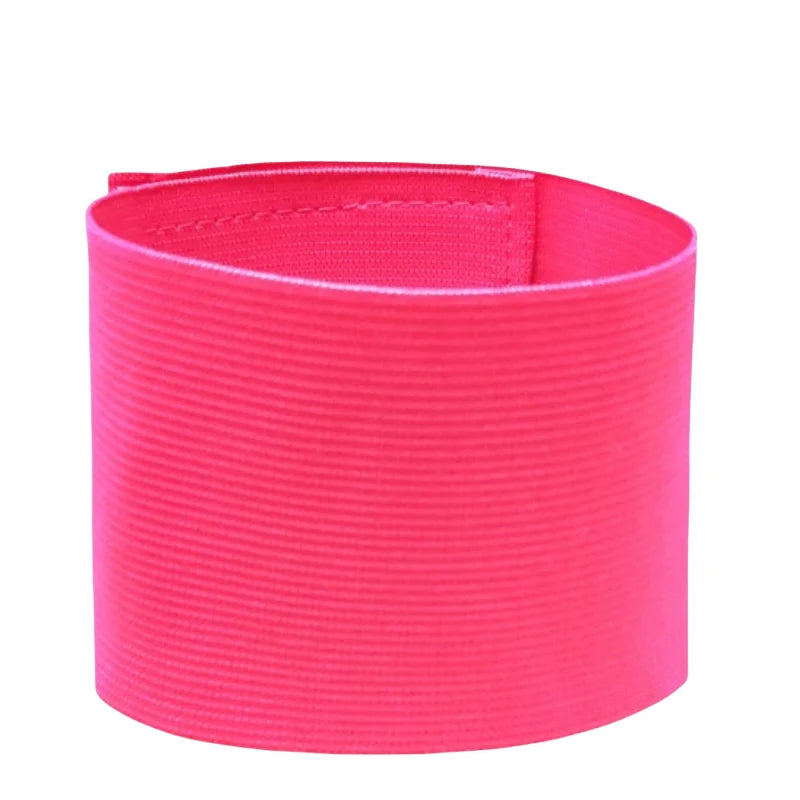 Non-slip Football Captain Armband Elasticity Visibility Sports Arm Band 15 Colors Available Professional Soccer Armbands