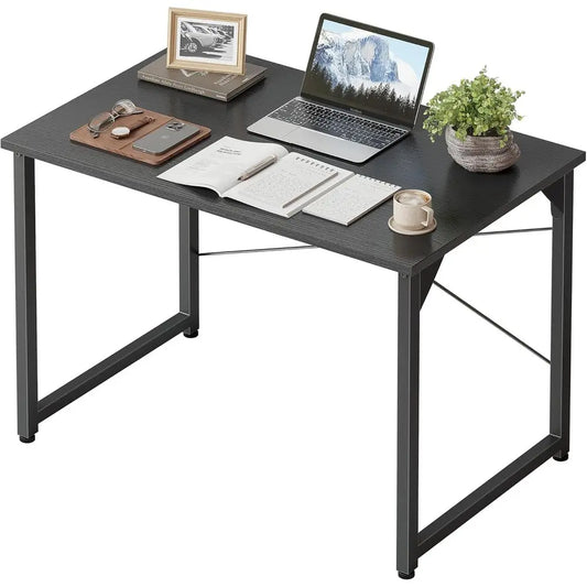 Computer Desk, 32 inch Small Home Office Desk for Small Spaces, Modern Simple Style for Home, Office, Classic Black
