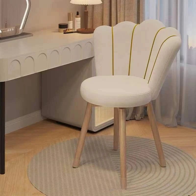 Nordic Dressing Chair Designer Home Armchair Living Room with Backrest Fashion Fauteuil Salon Household Essentials Bedroom Chair