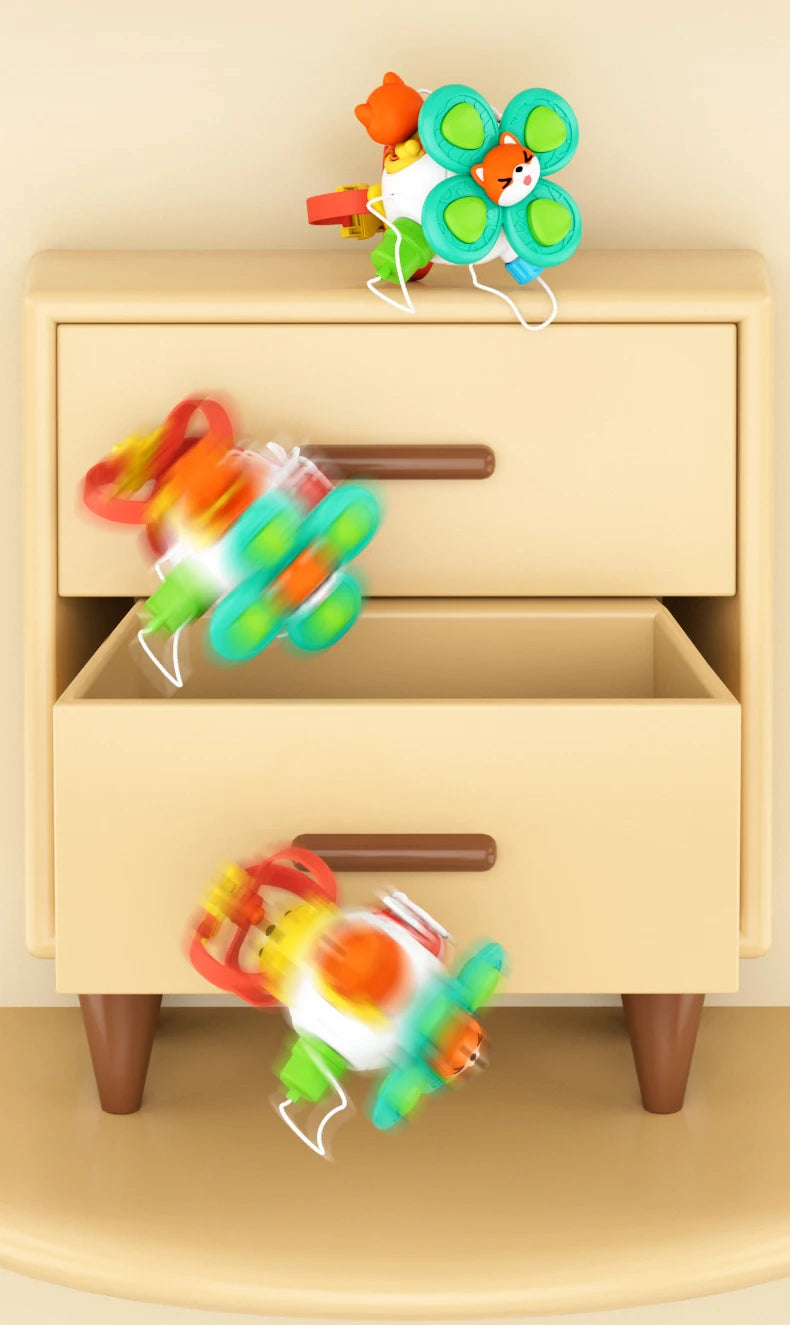 Baby Busy Board Cube Montessori Sensory Toys for Toddler Educational Learning Activities Travel Toy Lock Box Fine Motor Skill